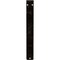 Ekena Millwork Diane Wrought Iron Bracket, (Single center brace), Antiqued Warm Silver 1 1/2"W x 7 1/2"D x 10"H BKTM01X07X10SDIAWS - alternate 6